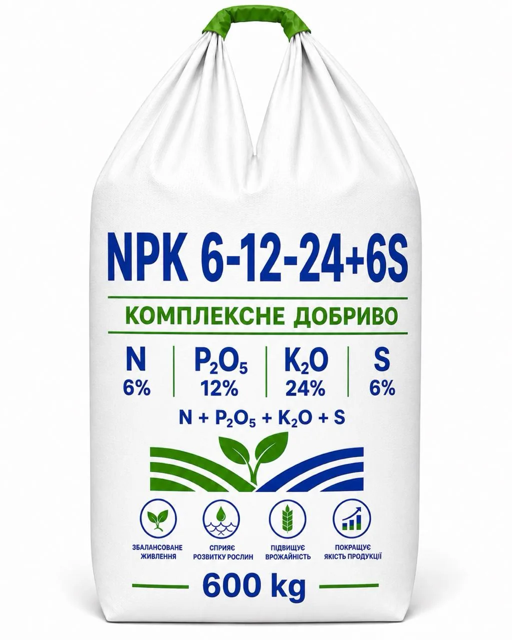 NPK 6-12-24+6S