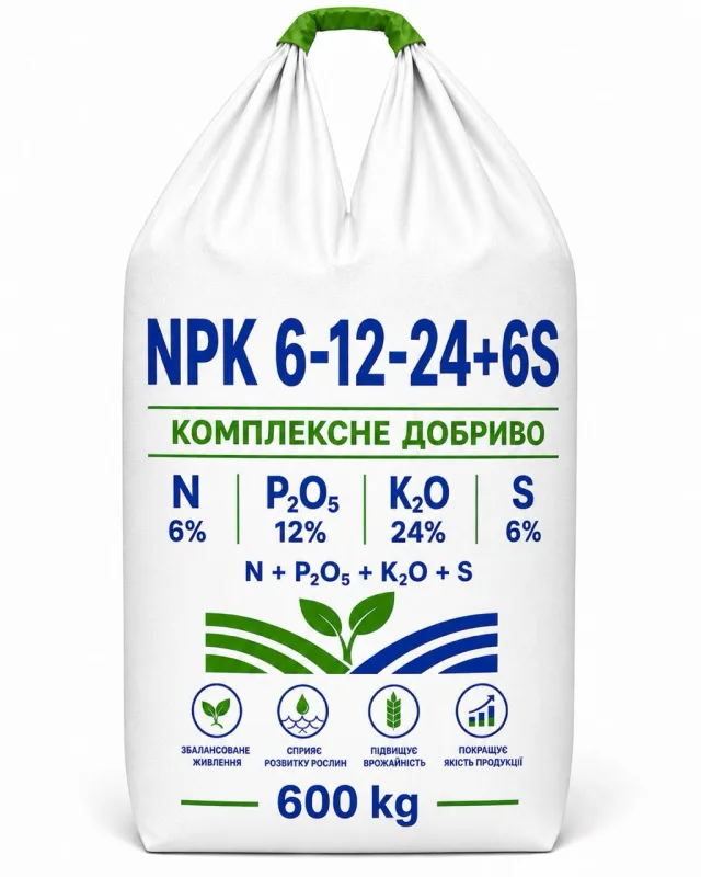 NPK 6-12-24+6S
